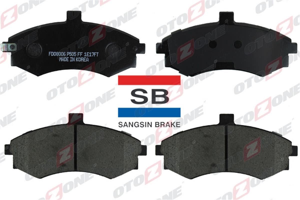 Ön Balata Fişli Elantra 1.6-1.8-2.0 Crdı 00 Matrix 01 Gdb3378