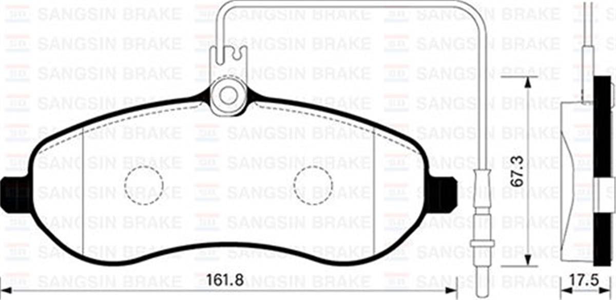 Ön Balata Fişli Expert-Scudo-Jumpy-1.6-2.0 Mtj 07 Abs Siz Gdb1718