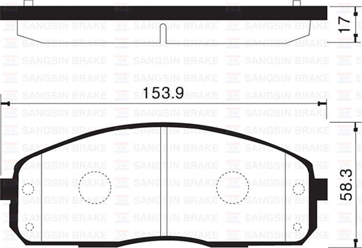 Ön Balata H100 Kamyonet 04 Kıa Pıregıo 00