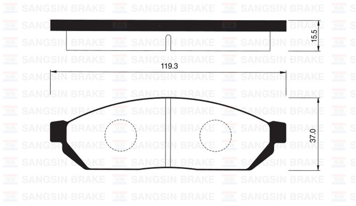 Ön Balata Honda Cıviç  79-84 -Suzukı Alto 82-88 -Damas Gdb254