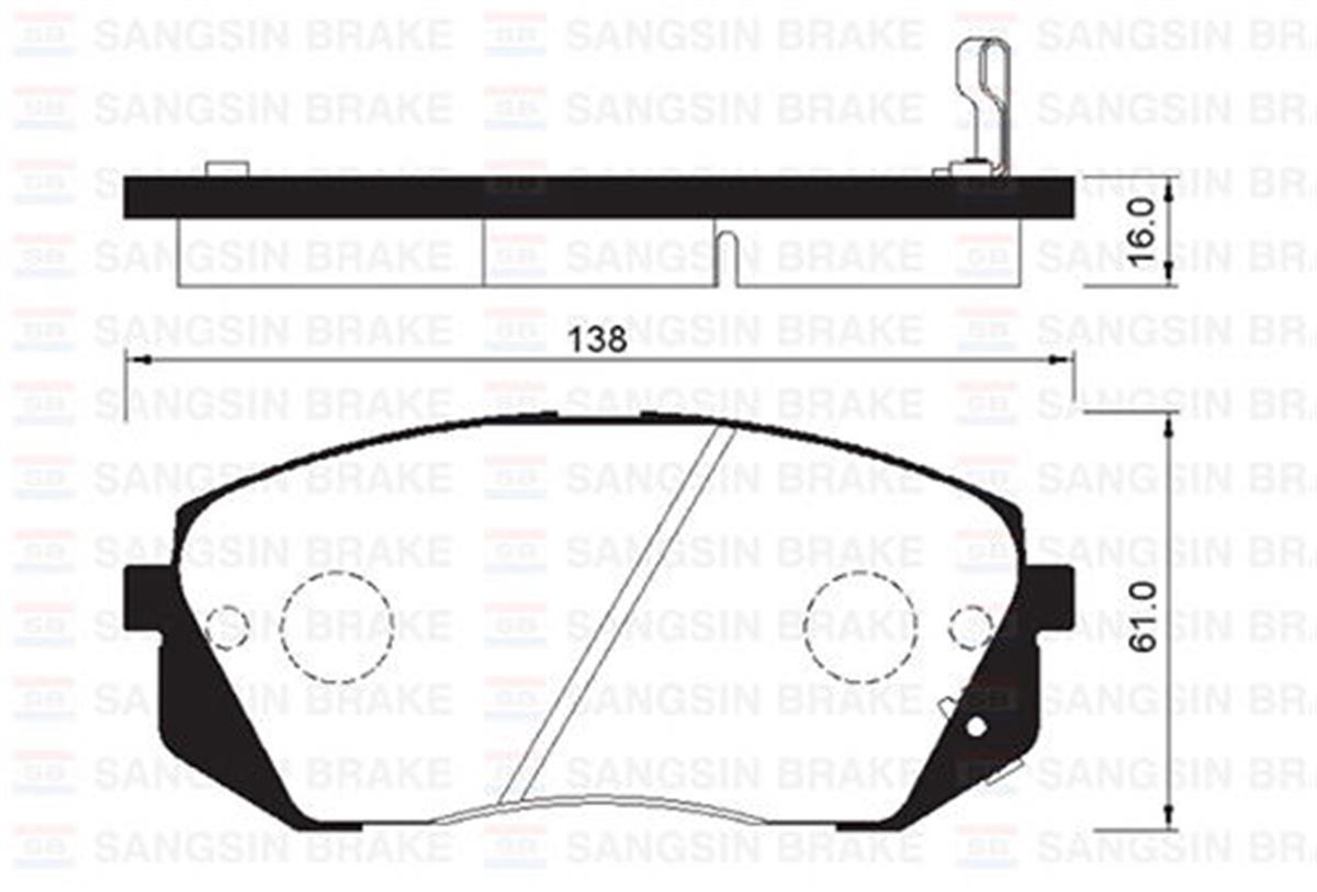 Ön Balata Hyundaı İx35 2.0-2.0 Crdi 10 Carens Iıı 06 Sportage 06 D4ead1b Motor İ