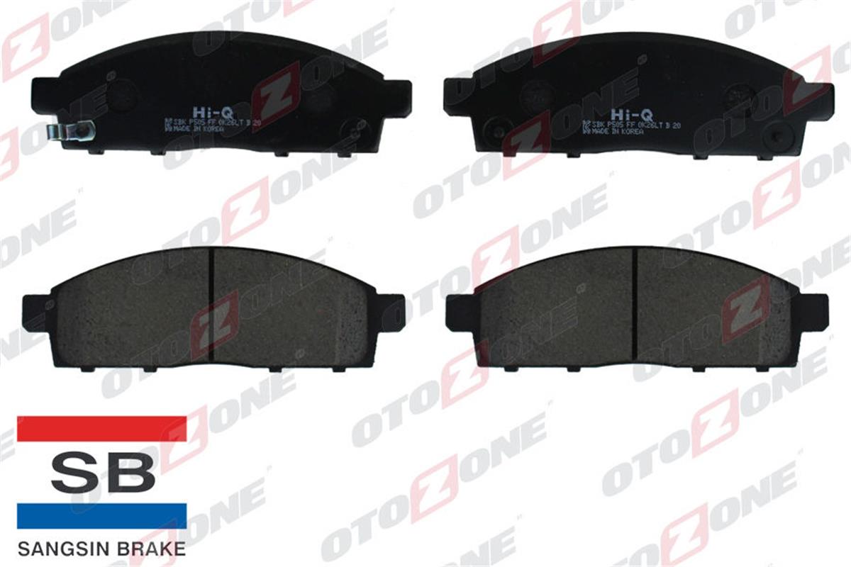 Ön Balata L200 Pick-Up 2.5Dı-D Kbt-Kat 05-10 L200 2.5Dı-D 07-10 Gdb3435