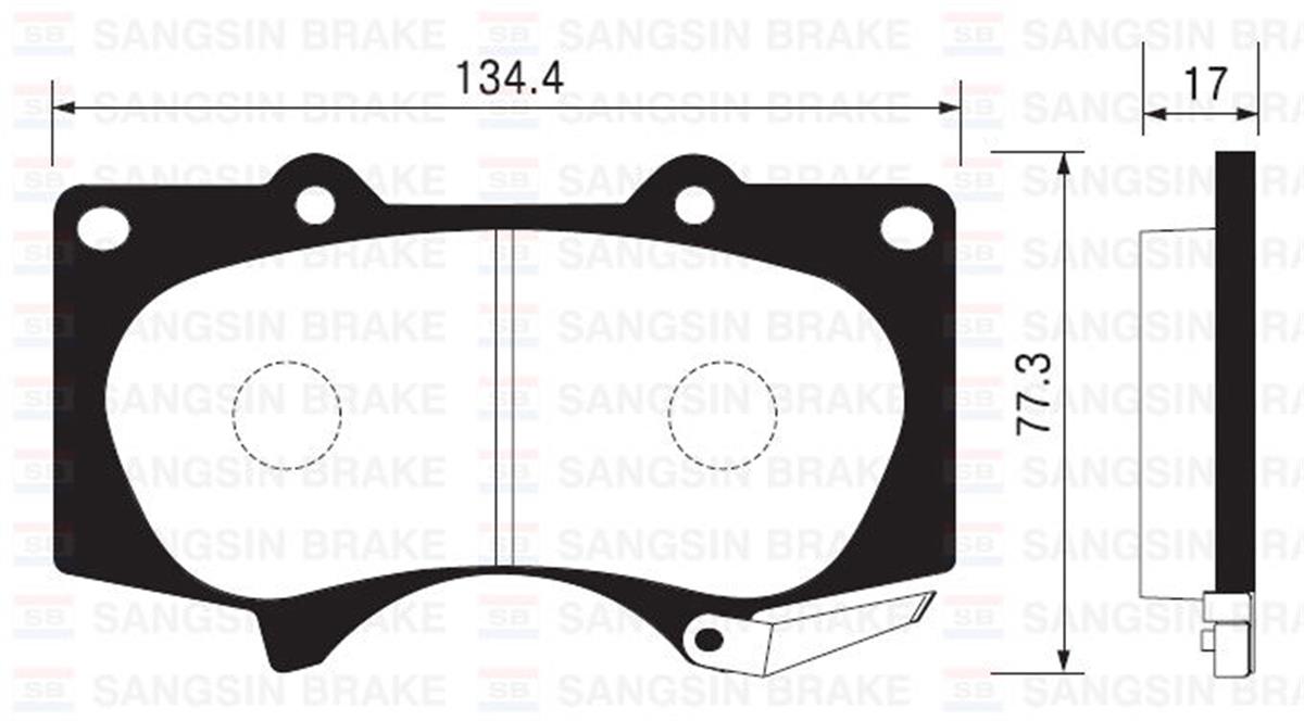 Ön Balata Land Cruıser J12 3.0D-4.0 03 Gdb3364