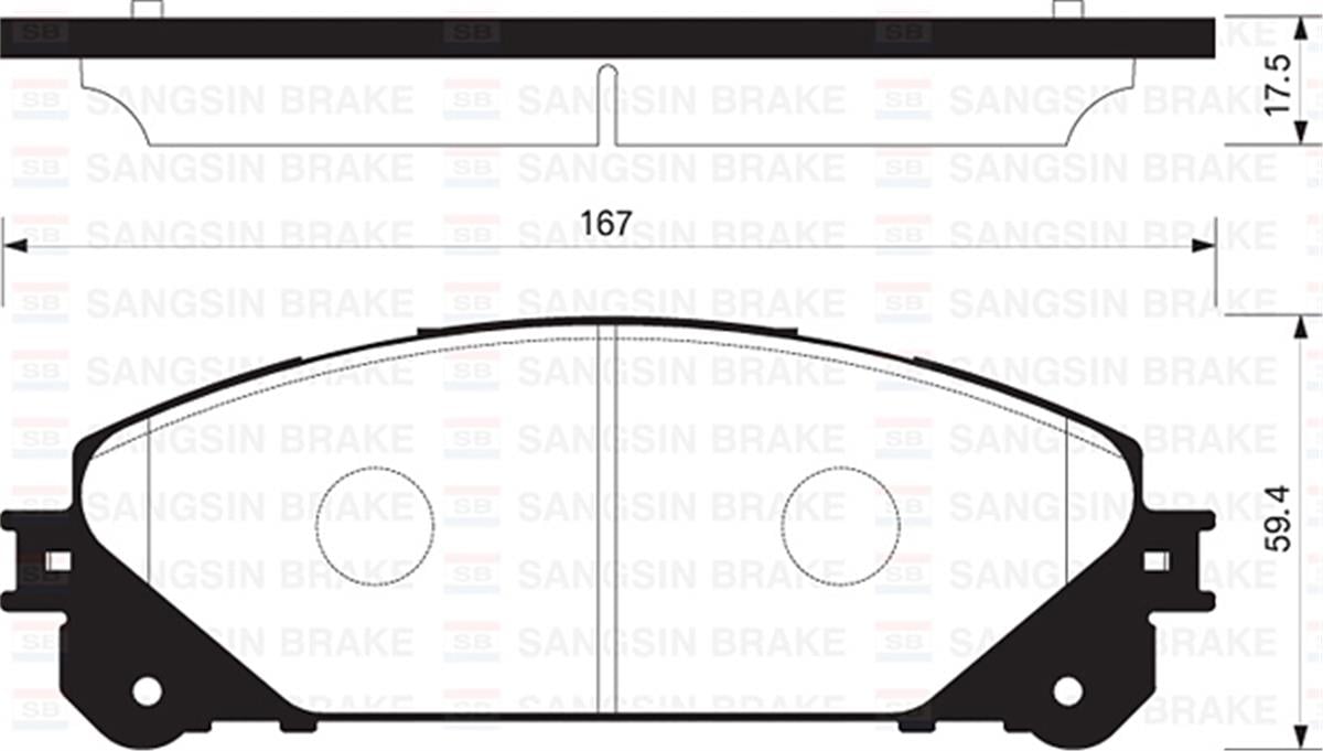 Ön Balata Lexus Rx350-Rx450 10 Toyota Hıghlander 08 Gdb3484