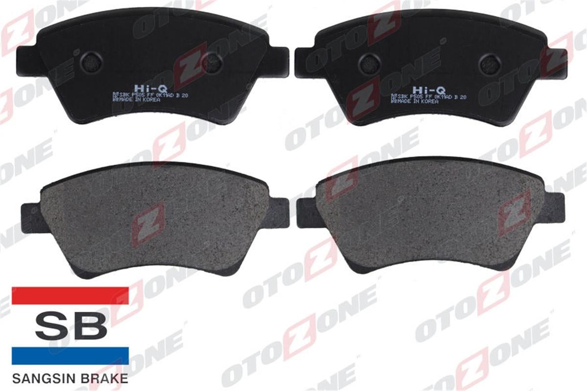 Ön Balata Megane 2 1.5-1.9 Dcı 11.02 Sceniç  05 Kango 01 18.3X136.8X59.5 Gdb1552