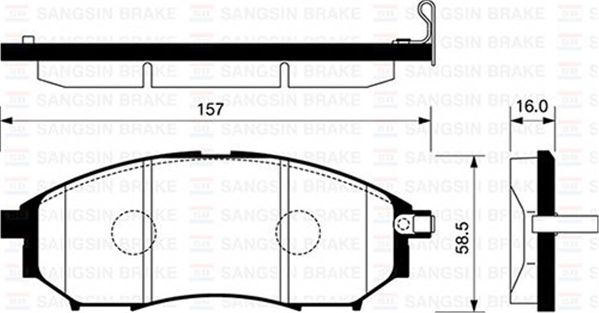 Ön Balata Navara 2.5 Dcı 05-10 Qashqal 07-11 Kaleos 2.5 2.0Dci 08 Pathıfınder 05