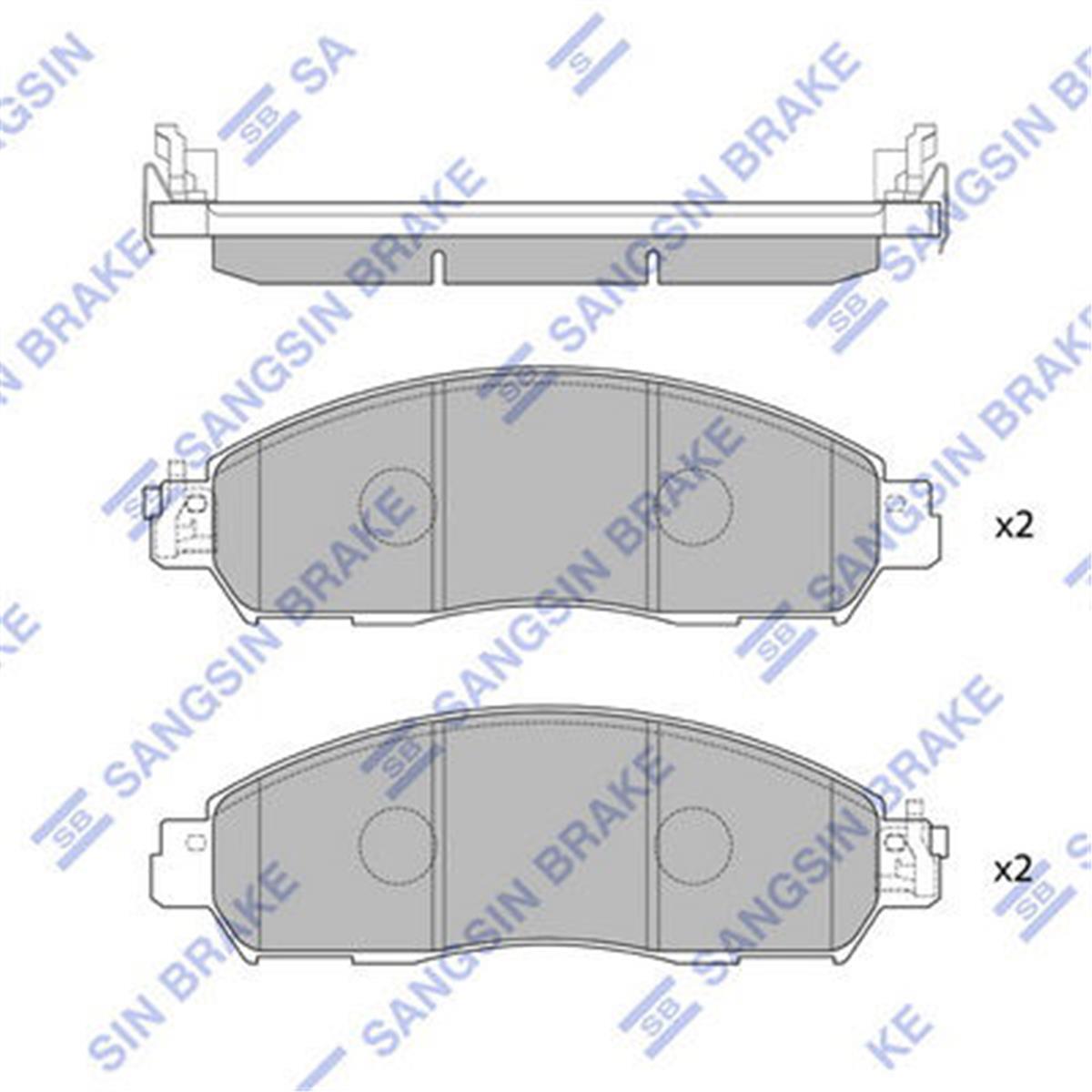 Ön Balata Nıssan Np300 Navara Piç K-Up 2.3Dcı 15