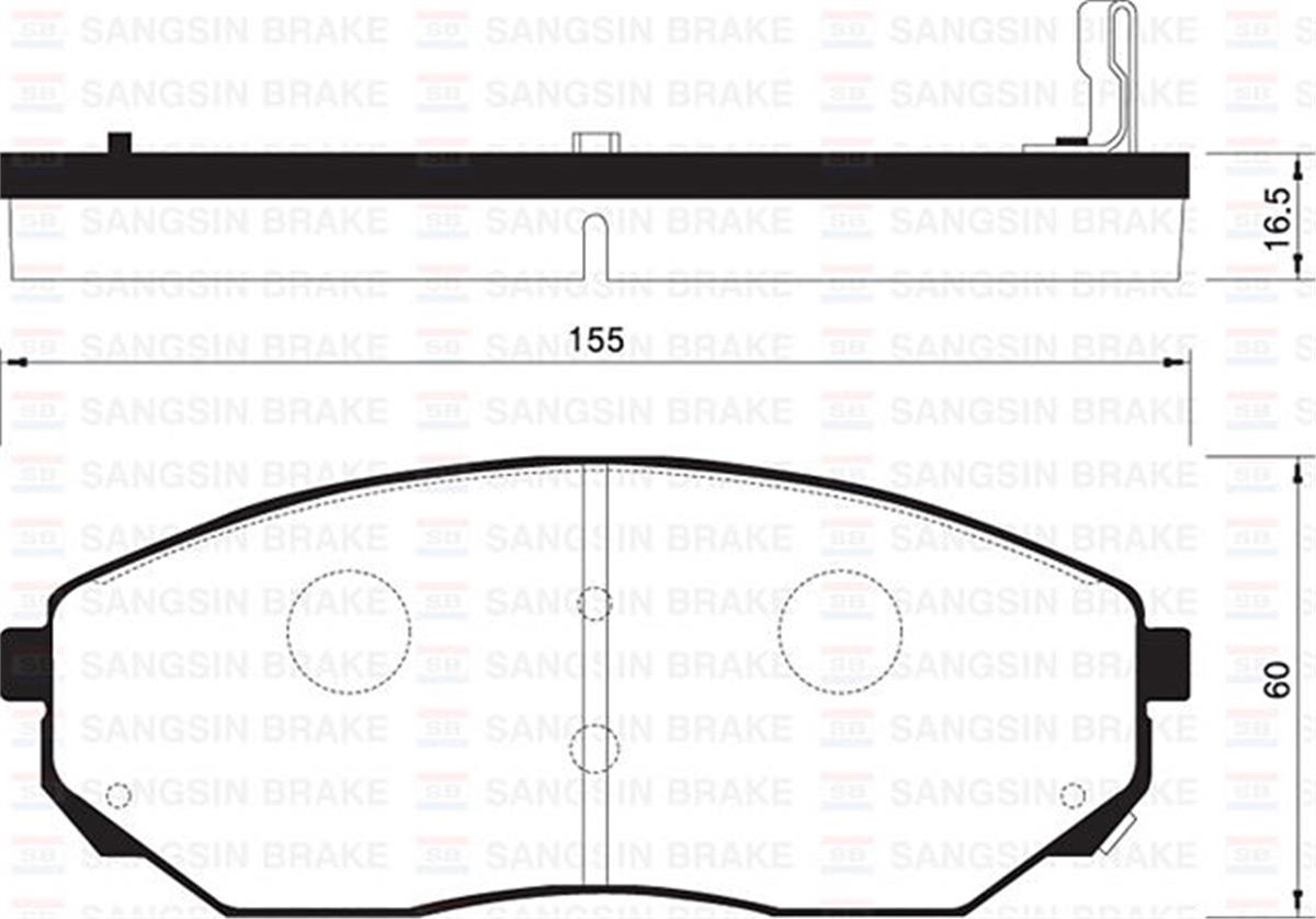 Ön Balata Sorento 2.5 Crdı 3.3 3.5 V6 2.4 02 Gdb3343-Gdb3452
