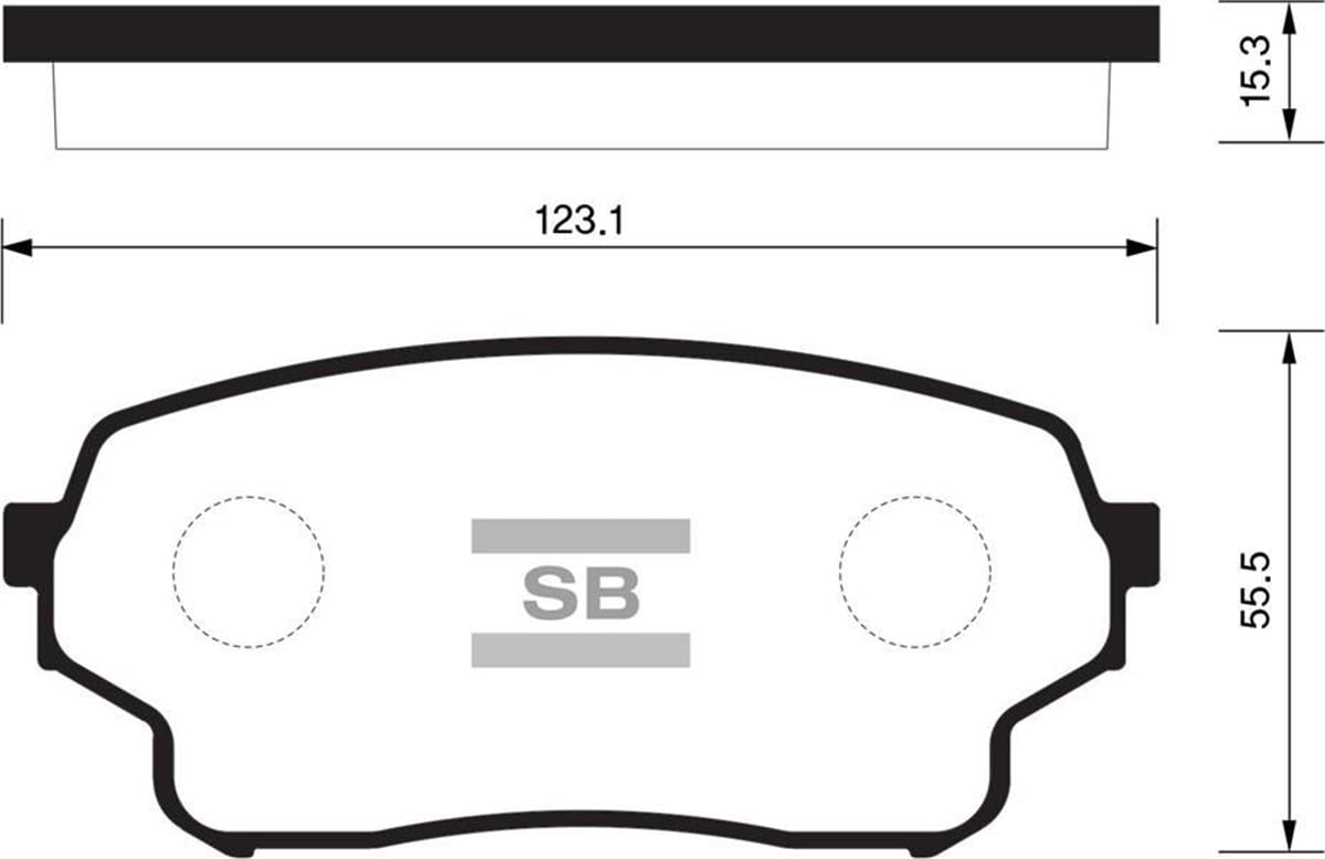 Ön Balata Suzukı Grand Vıtara-Xl 05-07 Gdb3490