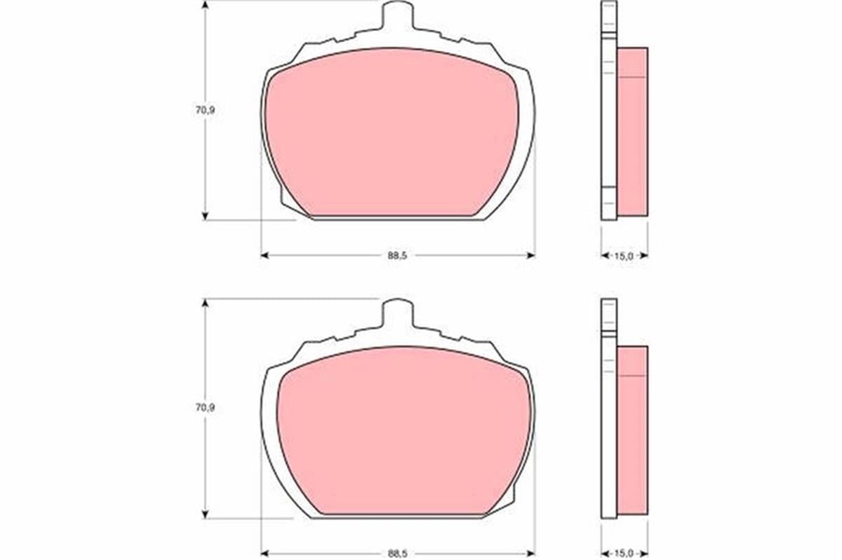 Ön Balata Transıt 2.0 2.5D P100 65-92