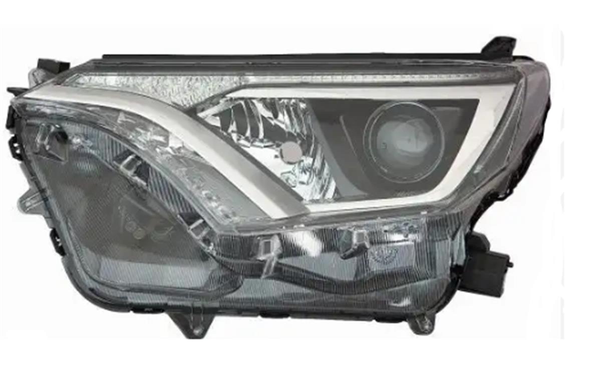 On Far Sag Motoru Uzerınde Toyota Rav4 16- Ledlı Tıp Sıyah