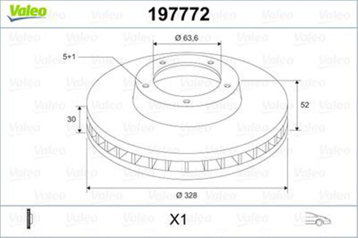Ön Fren Aynası Adet Volvo Xc60 D3 D4 D5 2.4D 2.0T 3.2 T5 T6 2008 2017 328X5dl