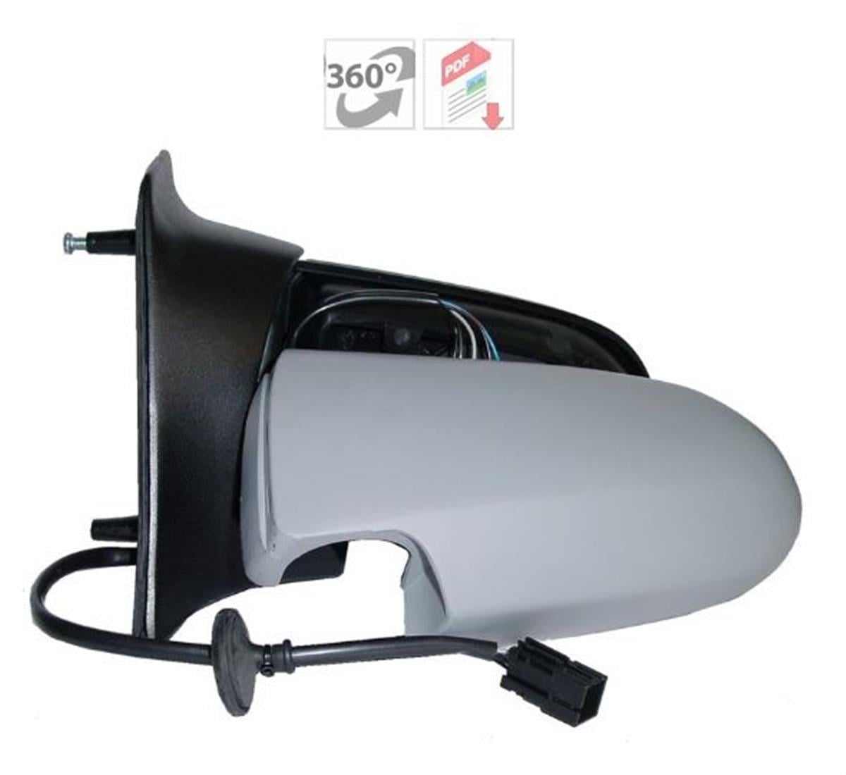 Opel Zafira A 99-05 Dış Dikiz Aynası Sol Elektrikli Isıtmalı Viewmax