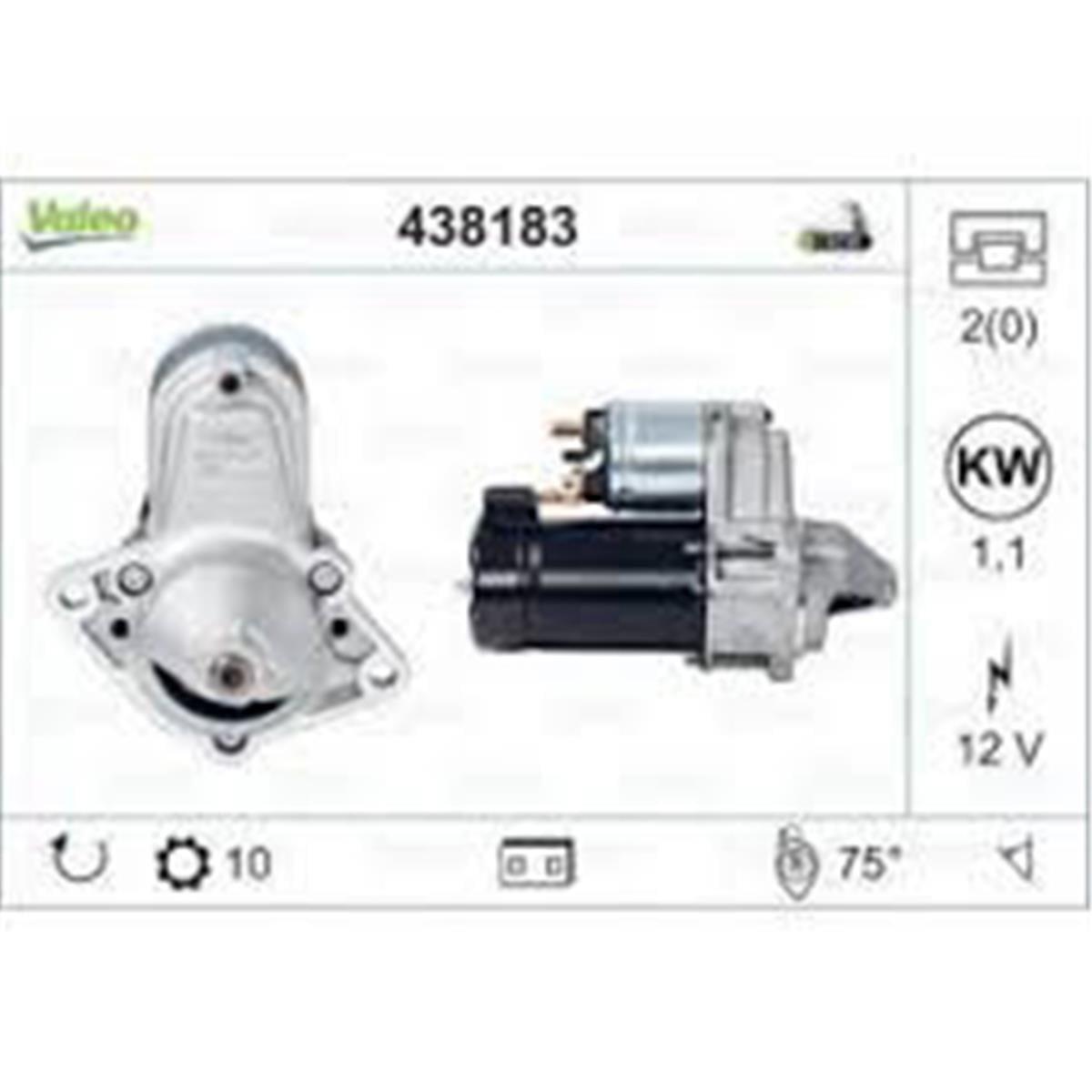 Opel Astra Corsa Vectra Mars Motoru Valeo