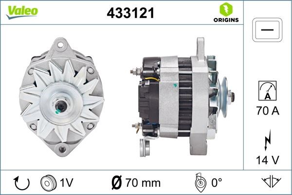 Opel Renault Espace Traffic Alternatör VALEO