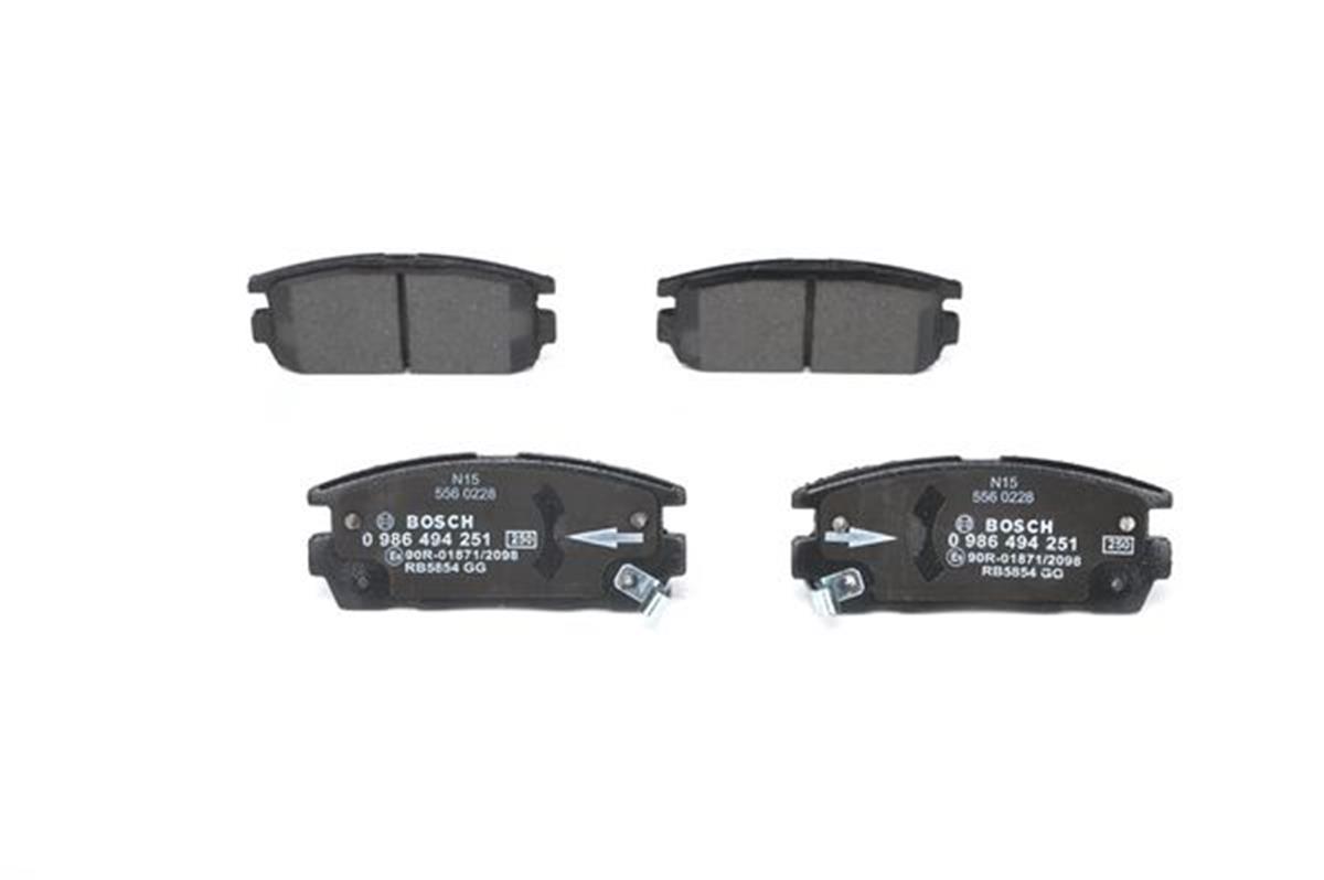 Opel Antara (2006>) Captiva (2006>) Arka Balata 96626076-1605123-Wva24498