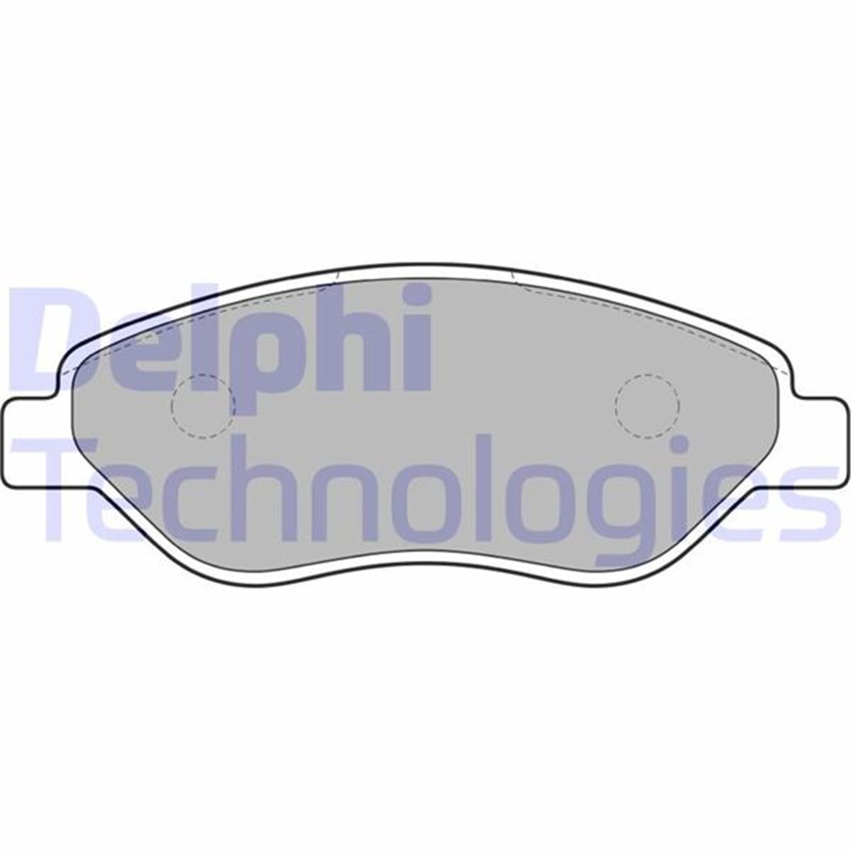 Opel Corsa C-D Fren Balatası Delphi (150Mm, 2003-2009)