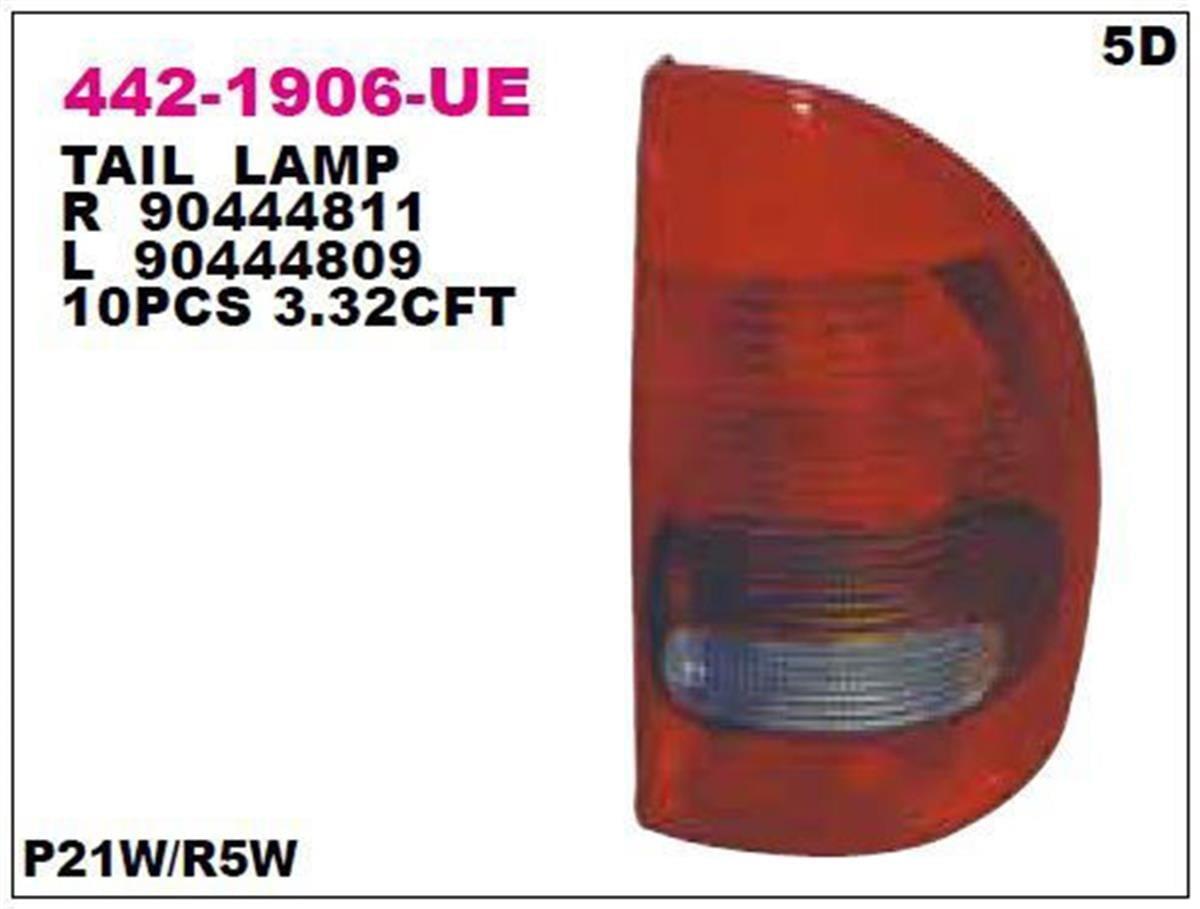 Opel Corsa B Sağ Stop Lambası Depo 1223492