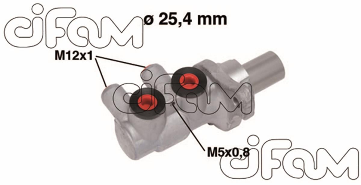 Opel Astra H Zafira B Fren Ana Merkezi 25.4Mm