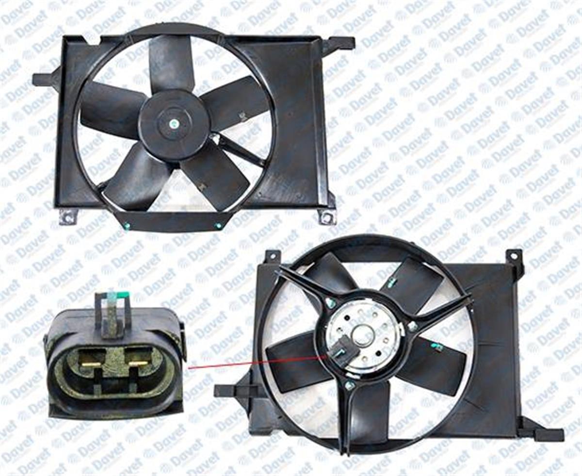 Opel Corsa B Combo Tigra Fan Motoru Davlumbazlı Swapp