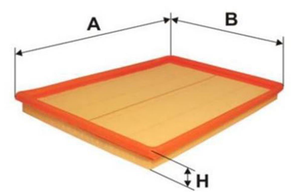 Opel Astra F Hava Filtresi Grat (1.4İ, 1.6İ, 1.7 Td/S, 1.8İ, 2.0İ - 91-98)