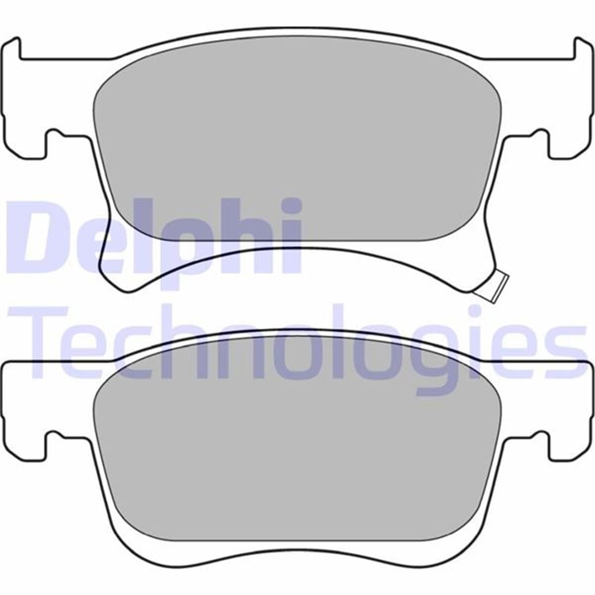 Opel Corsa E 15 Jant Ön Fren Balatası Delphi