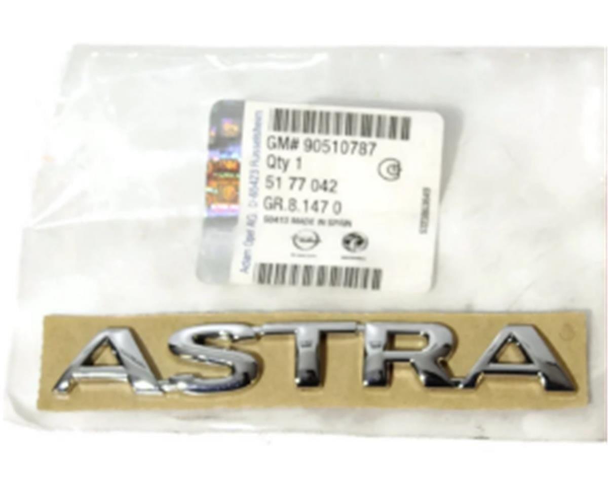 Opel Astra Bagaj Kapak Yazısı Oe-Opel