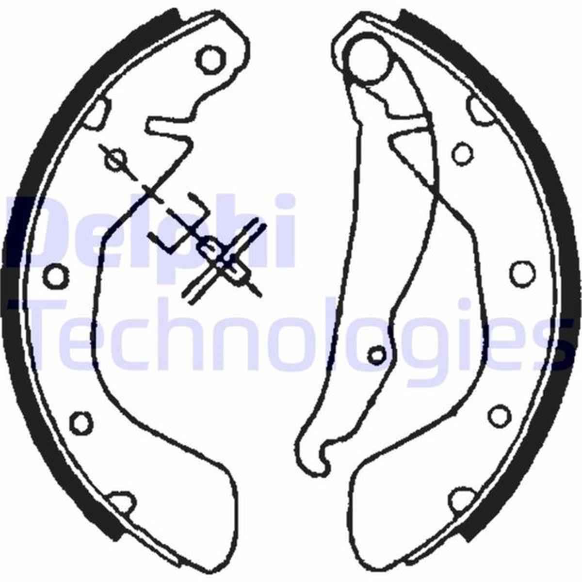 Corsa B Arka Fren Balatası Pabuclu 03 93 09 00 Corsa C 00 09 Tigra 1.4 1.6 94 00