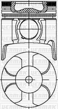 Opel Astra Van Combo Corsa Van 1.7 DTI Motor Piston Segman STD YENMAK