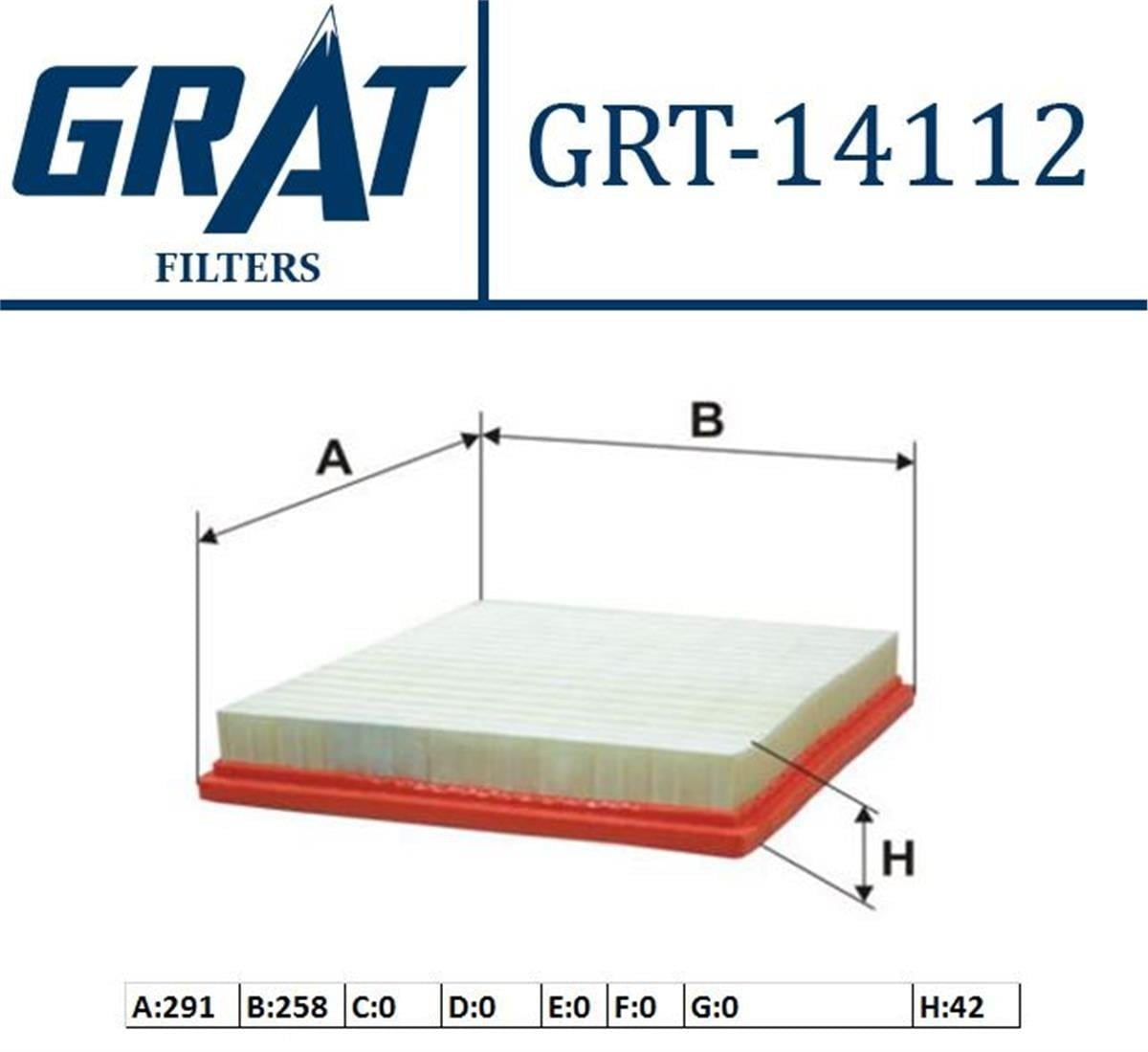 Opel Astra Insignia Hava Filtresi Grat 1.6 1.8 (2008 Sonrası)