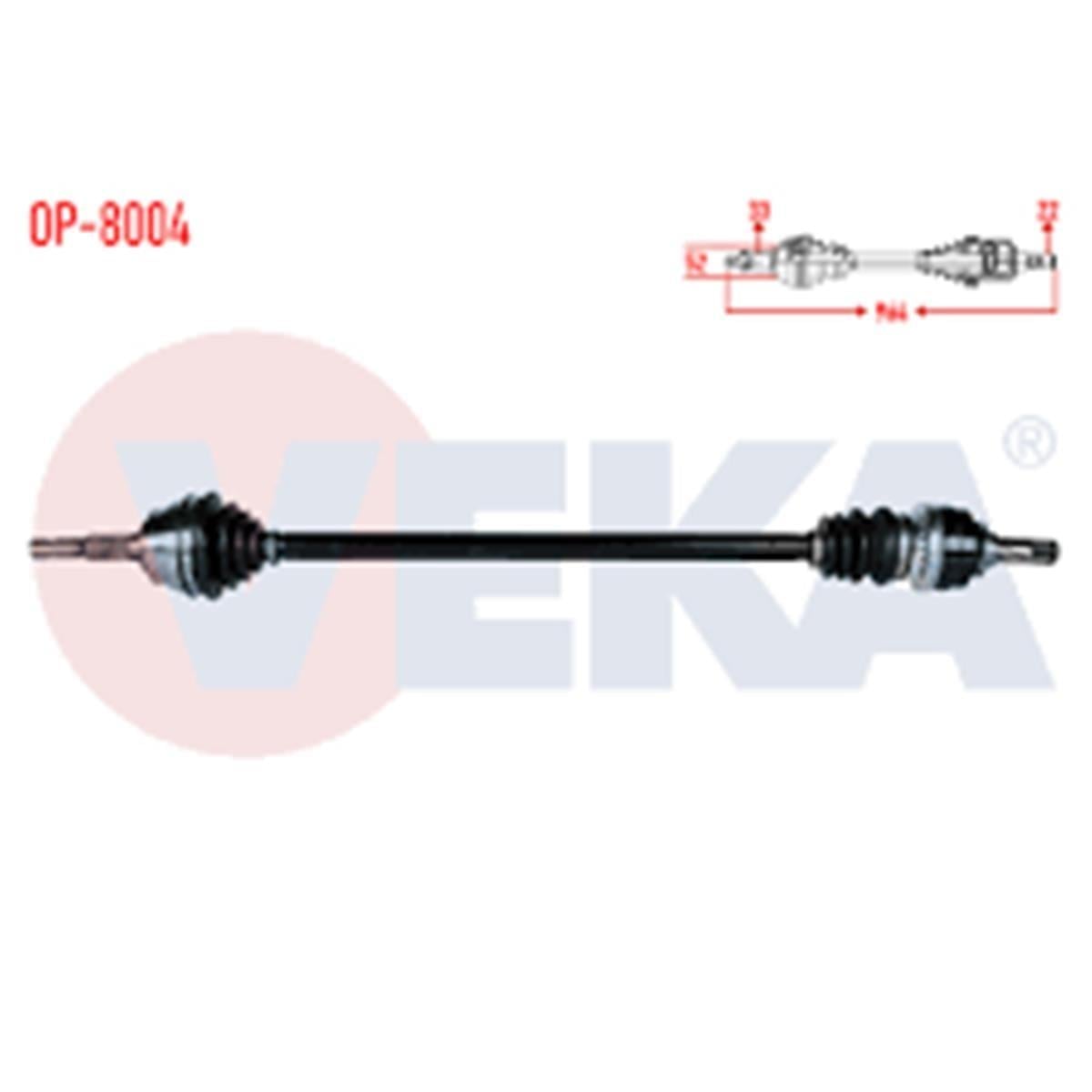 Opel Astra G 1.4/1.6 Komple Aks Sağ Ön Veka