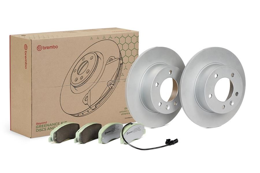 Opel Movano B Renault Master III Disk Balata Kiti BREMBO
