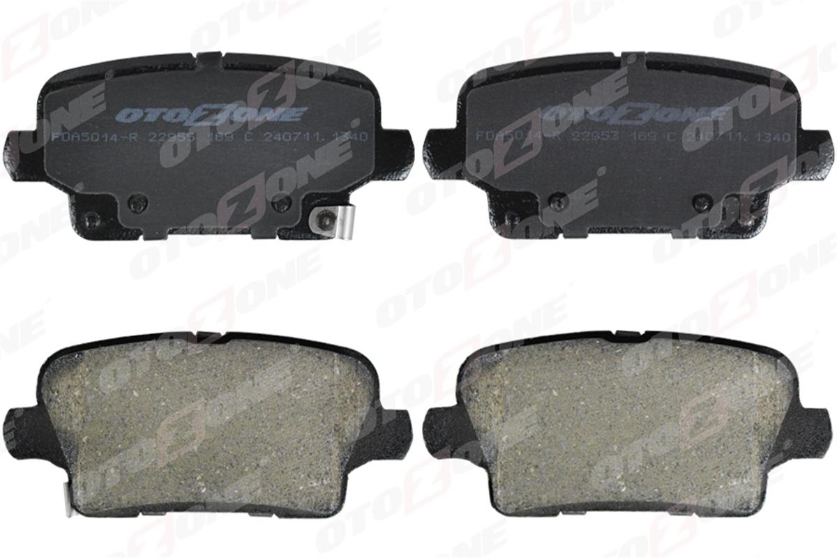 Opel Insignia B (2017 Sonrası) Arka Fren Balatası 17 İnç 13517694