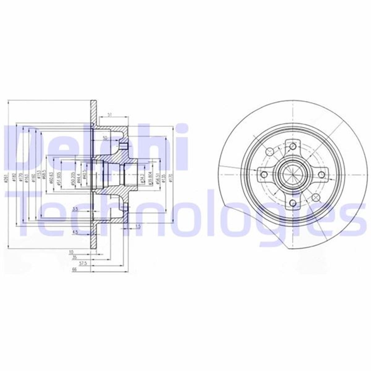 Opel Vectra A Kadett E Fren Aynası Arka 569204-90250703-90348319