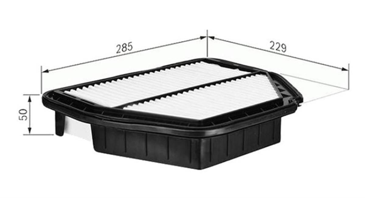 Chevrolet Captiva Opel Antara Hava Filtresi Grat 2007-2011