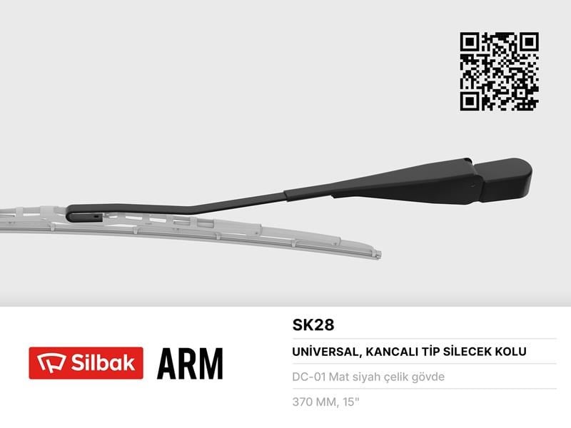 Silecek Kolu 430mm SILBAK