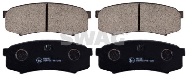 Mitsubishi Pajero Toyota Land Cruiser Land Cruiser Prado Arka Fren Balata SWAG