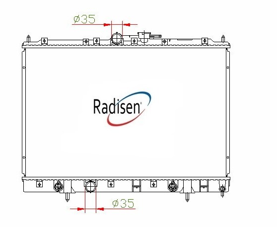 Mitsubishi Pajero Radyatör 4G93 RADISEN
