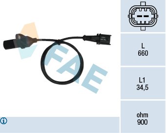 Fiat Krank Mil Devir Sensörü FAE