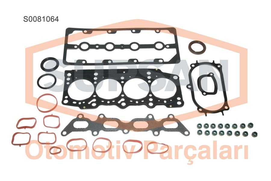 Fiat Palio Conta Üst Takım 1.2 - 1.4 16V Starjet 95HP 843 A1.000 SUPSAN