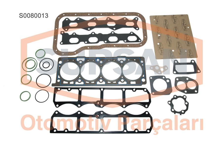 Fiat Palio Conta Tam Takım 1.6 16V Tork Motor 182 A 4.000 SUPSAN