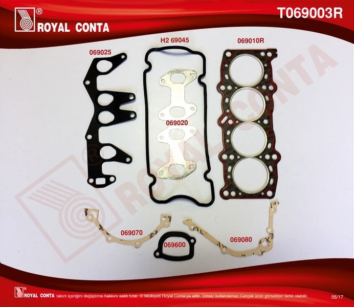 Fiat Palio Motor Takım Conta Süper 1.2 8V EM ROYAL