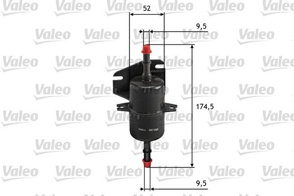 Fiat Palio Albea Yakıt Filtresi Benzin 1.0 1.2 1.4 1.5 1.6 VALEO