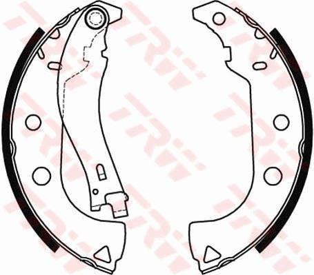 Fiat Palio Albea Strada Arka Pabuç Balata TRW