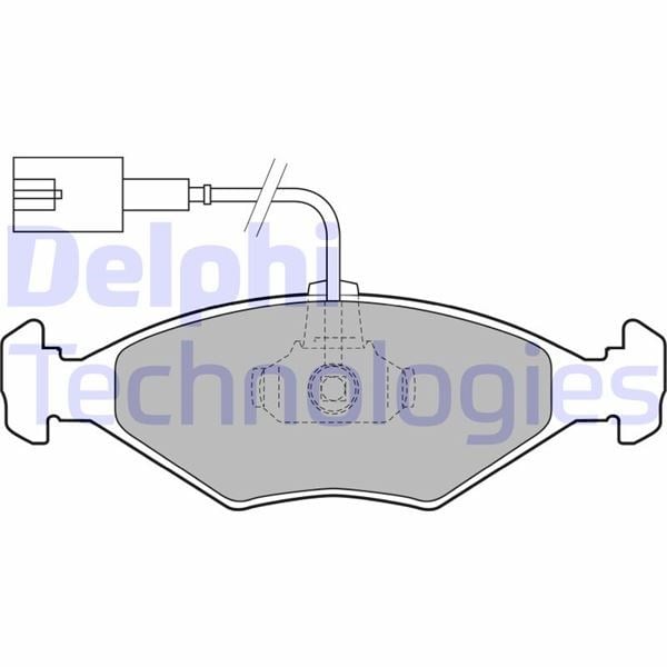 Fiat Palio Ön Fren Balatası DELPHI
