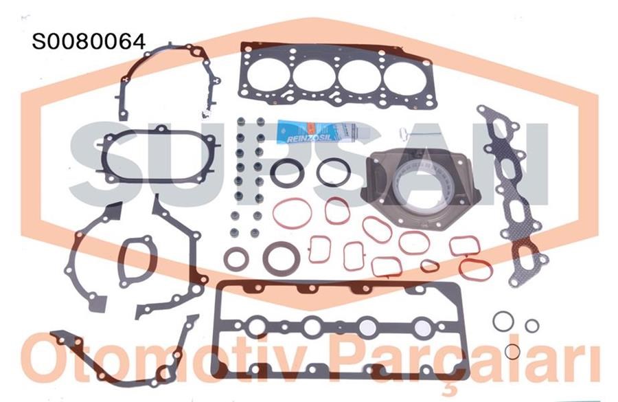 Fiat Palio Conta Tam Takım 1.2 - 1.4 16V Starjet 95HP 843 A1.000 SUPSAN