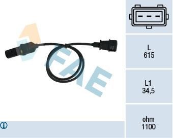 Fiat Palio Punto Albea 1.2 Krank Mil Sensörü Kablosu FAE
