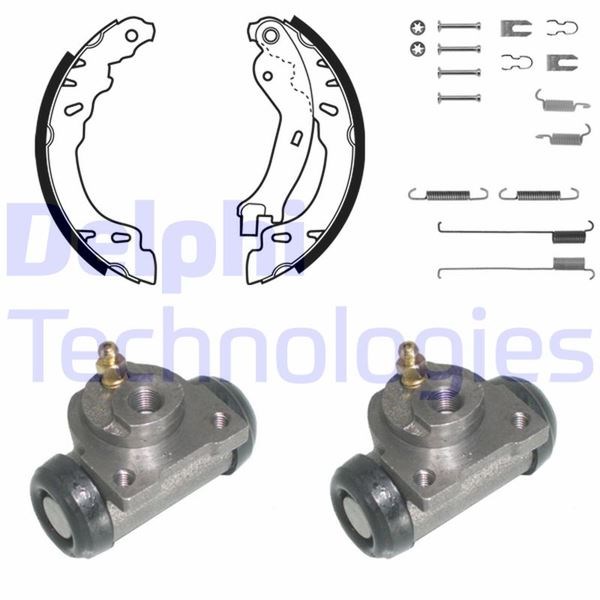 Fiat Panda Arka Fren Pabuç Kiti DELPHI