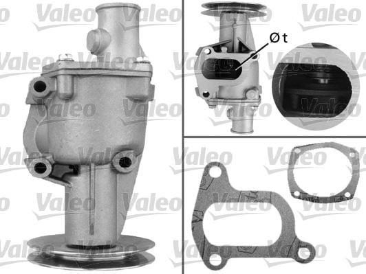 Fiat Panda Su Pompası VALEO