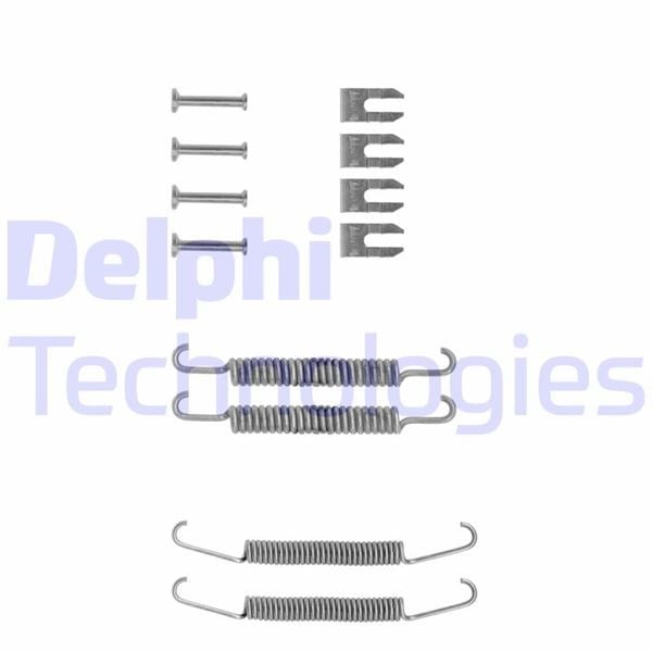 Fiat Panda Arka Fren Pabuç Montaj Takımı DELPHI